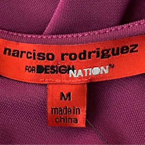 Mulberry NARCISCO RODRIQUEZ for Design Nation-draped  over Burgundy. Medium. NWT