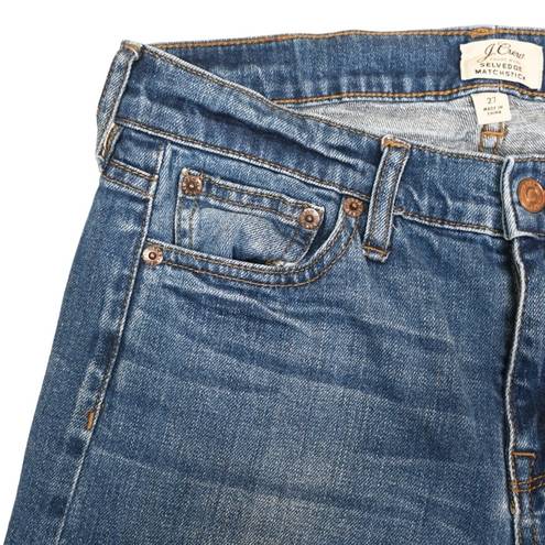 J.Crew  Japanese Selvedge Matchstick Jeans Womens 27