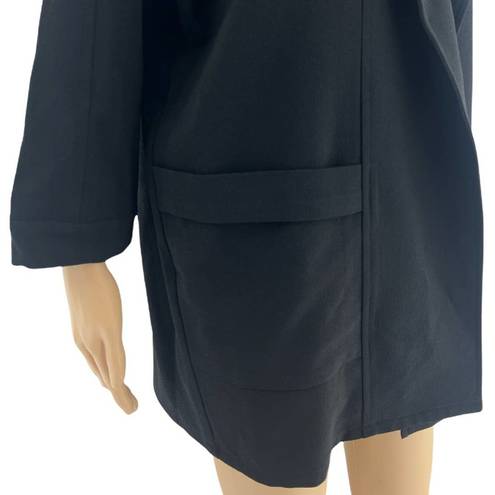 Daniel Rainn DR2 (S)  Black Long Sleeve Open front Blazer Jacket Womens