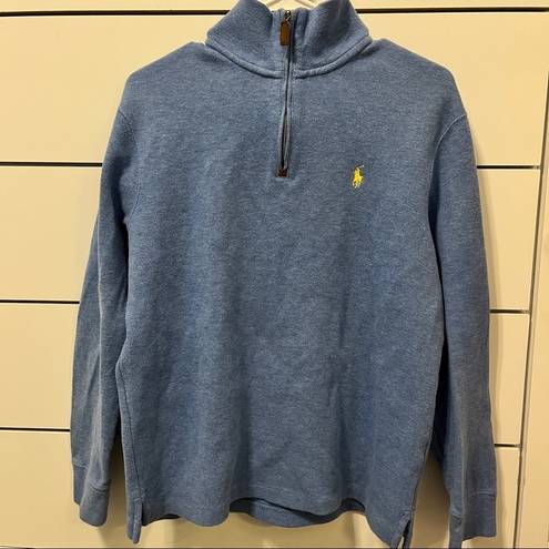 Polo  Ralph Lauren Blue Collared Quarterzip