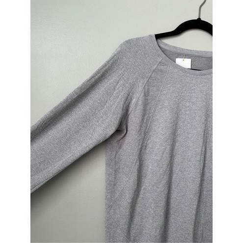 All In Motion  Top XXL Gray Long Sleeve Womens Work Out Gym Yoga Running NWT