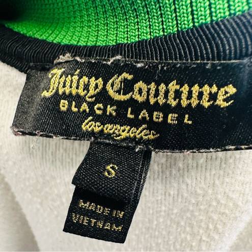 Juicy Couture  black label tracksuit black green palm mod heart