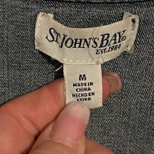 St. John’s Bay  denim jacket sz M