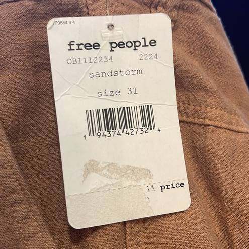 We The Free Free People Faded Love Sandstorm pants size 31 NEW