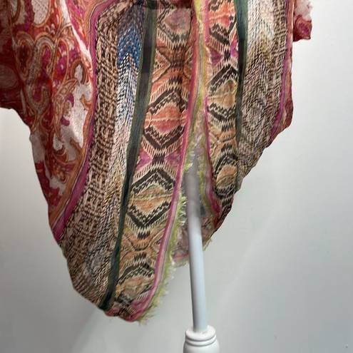 Chico's  Jackie Ikat Blend Cocoon Wrap