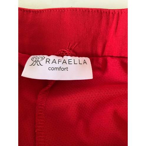 Rafaella  Comfort skort, red size small women's