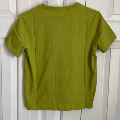 Everlane  The Organic Cotton T-Shirt Key Lime Size S NWT