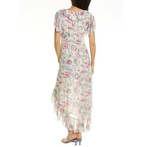 Cinq à Sept NEW  Sheilla Maxi Dress in Celeste Multi Floral