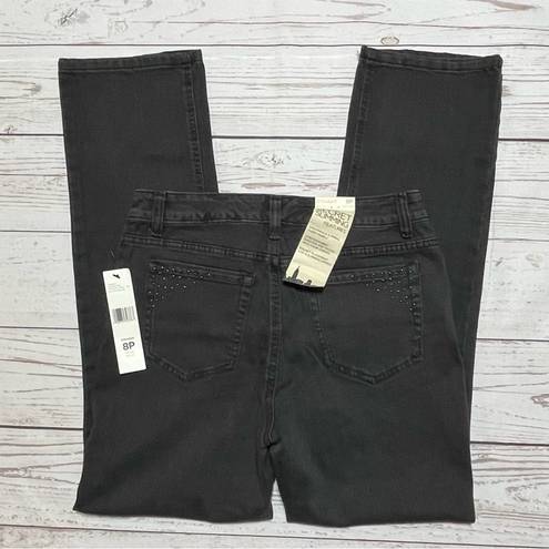 Jones New York  Lexington Black Straight Leg Pants 8P