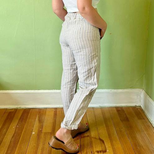 J.Jill  Linen Striped Boho Pants