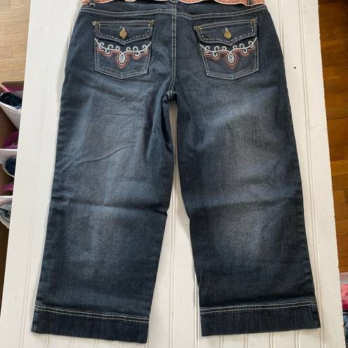 SO  American Heritage Denim Jeans Juniors Size 13 Capri