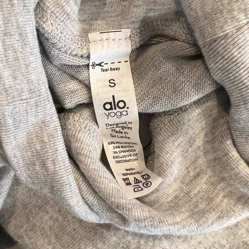 Alo Yoga Alo Mock Neck Soho Pullover Size Small