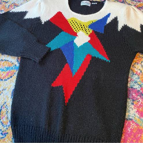 ALDO Vintage 1970s San Angelo An  Verdi Original Abstract Sweater