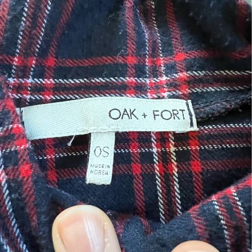 Oak + Fort  plaid button down