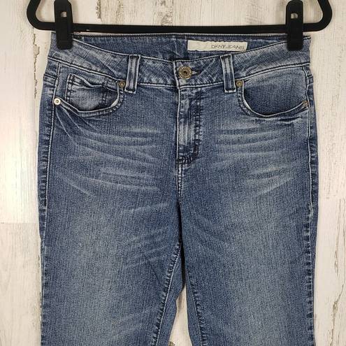 DKNY  Faded Medium Wash Blue Denim Bootcut Jeans Women's Size 8