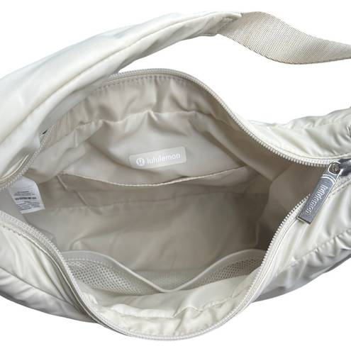 Lululemon  Mini Shoulder Bag 4L In White Opal