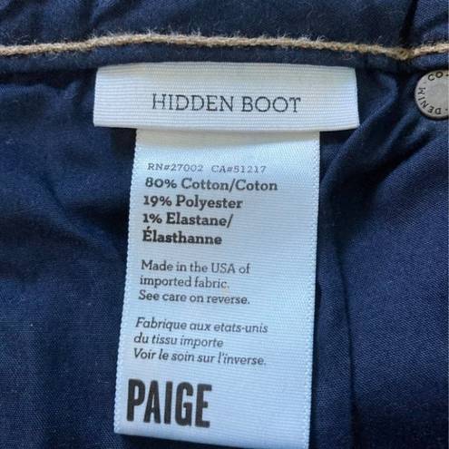 Paige  Jeans in the hidden boot style