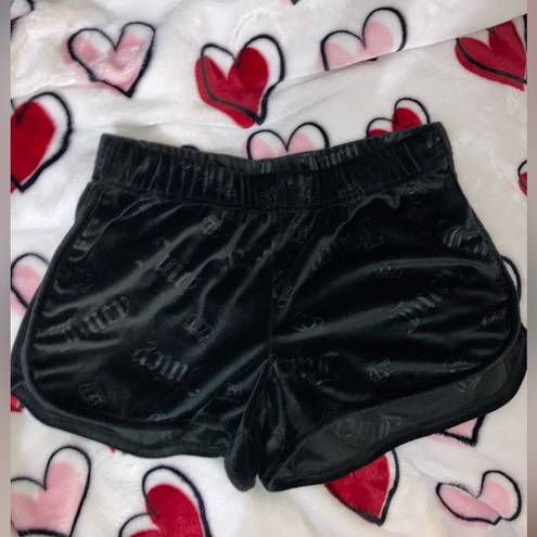 Juicy Couture Velour Shorts Small