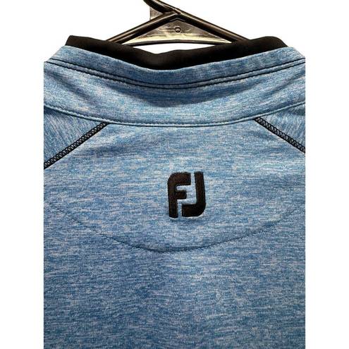 FootJoy Women's Medium Blue Long Sleeve 1/4 Zip Lightweight Golf Pullover