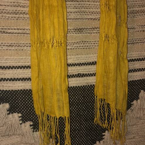 Forever 21  yellow scarf