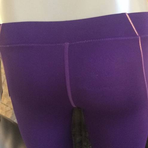 ASICS NEW  Motion Dry Purple Leggings NWT $55 Women's XS