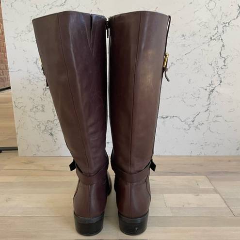 Ralph Lauren  Monica-W riding boot soft leather top Women's 9