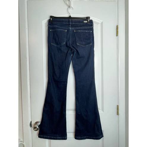 Pilcro  Dark Wash Low Rise Flare Leg Jeans Size 27