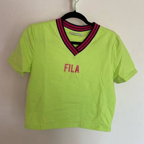 FILA  Retro Crisanna v Neck Tee
Retail $38