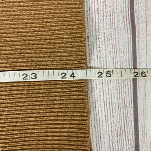 Terra & Sky women 2X 20W-22W sweater vest lightweight v-cut tan