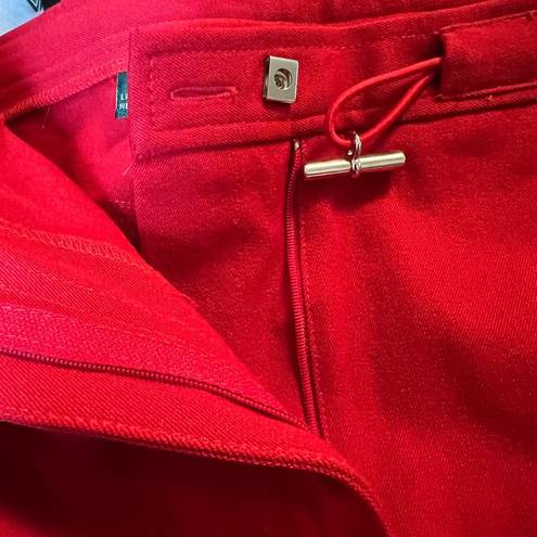 Krass&co Lauren Jeans . Ralph Lauren Red Pants Madison Ave Jeans Metal Clasp Accent 16