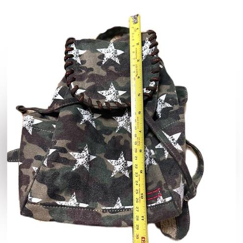 Peace Love World  Dark Camo Mini Backpack