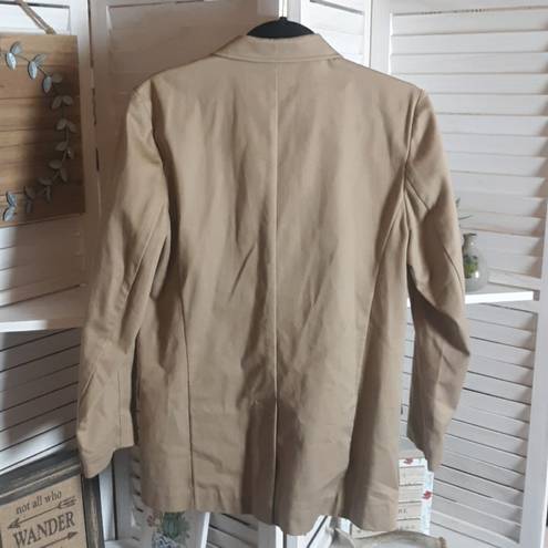 Polo  Ralph Lauren Tan Cotton Blazer