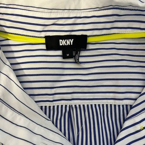 DKNY  Striped Cotton Button Down Shirt