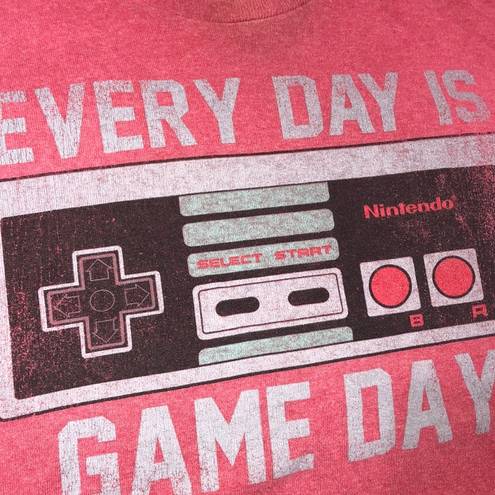 Nintendo  Every day is game day large gamer tee