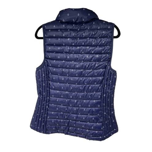 Tommy Hilfiger  Blue Anchor Thin Puffer Vest