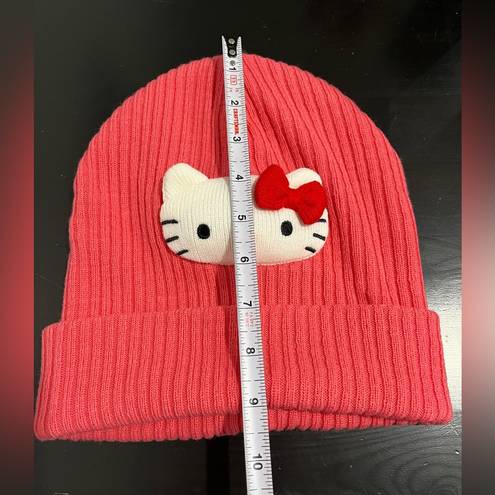 Sanrio Hello Kitty Plush Peek-a-Boo Cuff Beanie