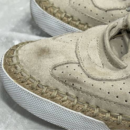 Coach  parson shoes 7B cream color comfy lace up