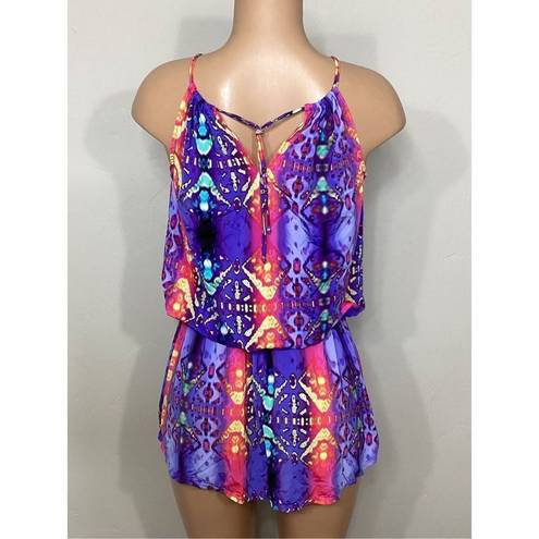 PilyQ New.  multicolored tie dye swimsuit coverup. Retails $125. M/L