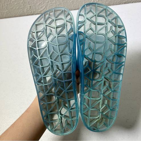 DKNY  Light Blue Rubber Slides