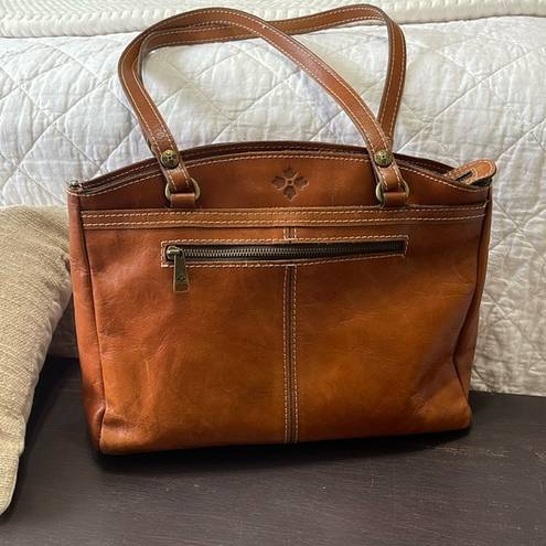 Patricia Nash  Brown Leather Poppy Tote