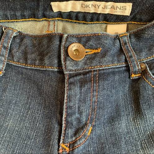 DKNY  Avenue Dark Wash Cropped Jeans