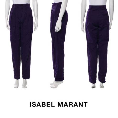 Isabel Marant  Deep Purple High Waisted Pants