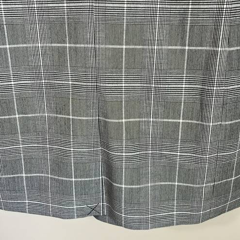 All Saints Women's Grey Plaid Oversized Blazer Size 2