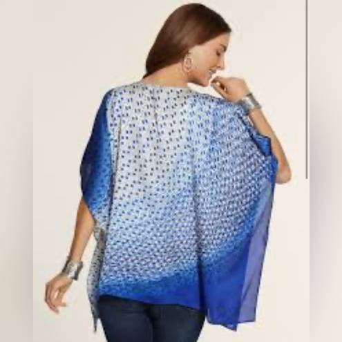 Chico's  Liam Paula Scoop Neck Poncho