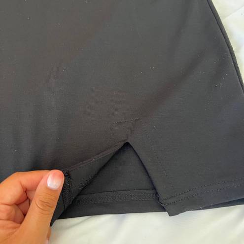 Amazon black mini skirt 