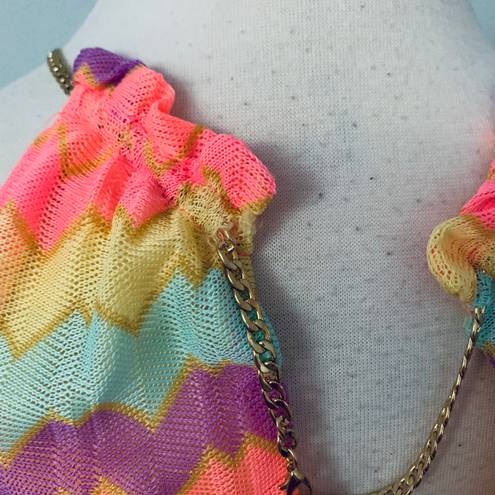 Lilly Pulitzer Inna Colorful Bright Maxi Striped Dress