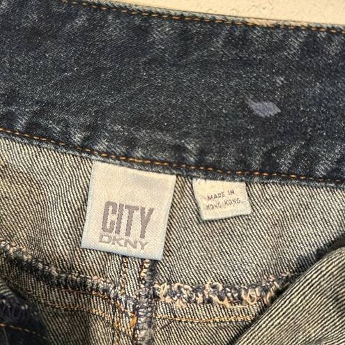 DKNY City  Vintage Denim Mini Skirt size 4