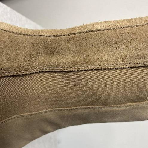 Krass&co Thursday Boot  Soho Heeled Chelsea Boots Women's 8 Sand Tan Suede Classic