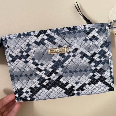 Simply Southern NWT  Makeup‎ Brush Travel Bag Snake Print Gray Black One Size