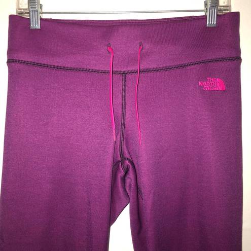 The North Face Sweatpants Capri Purple, Pink Small